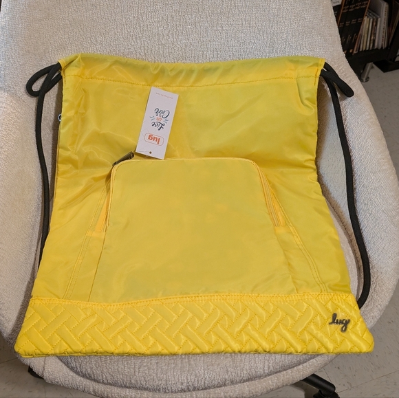 Lug Jumping Jack Drawstring Backpack - Yellow - Picture 5 of 7